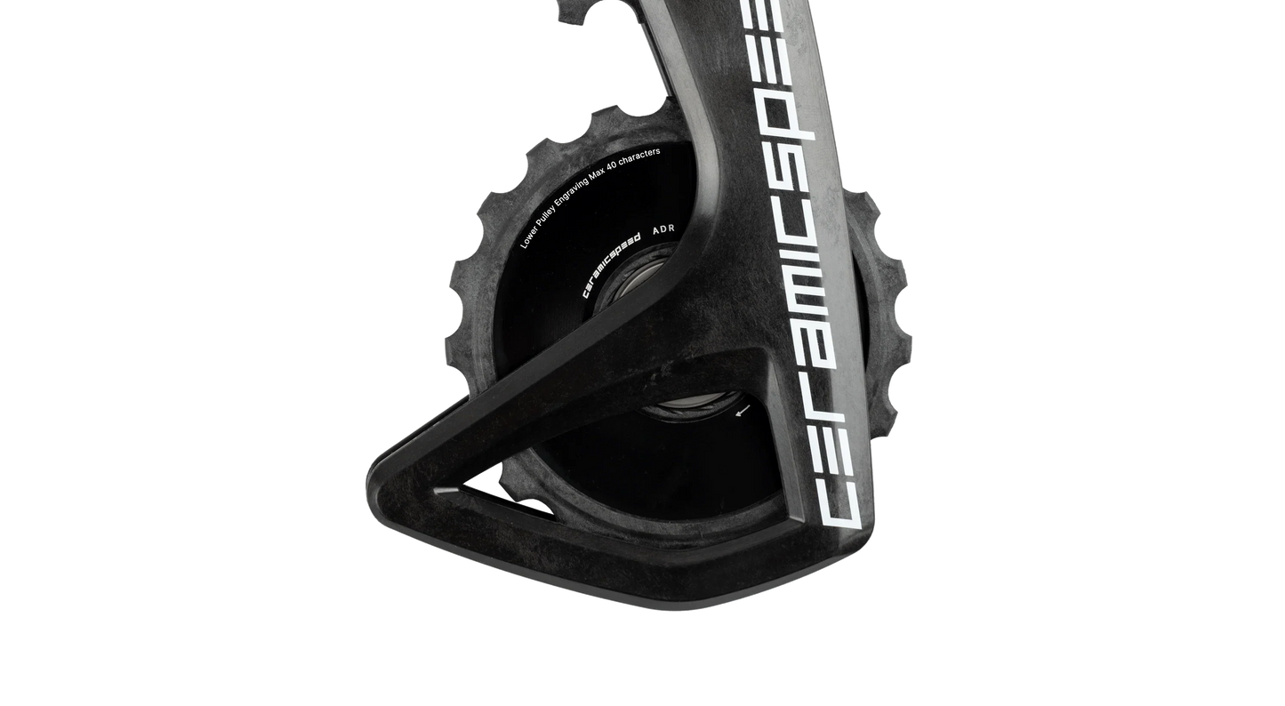 OSPW RS ALPHA SRAM Red/Force AXS TEAM Logo - Black