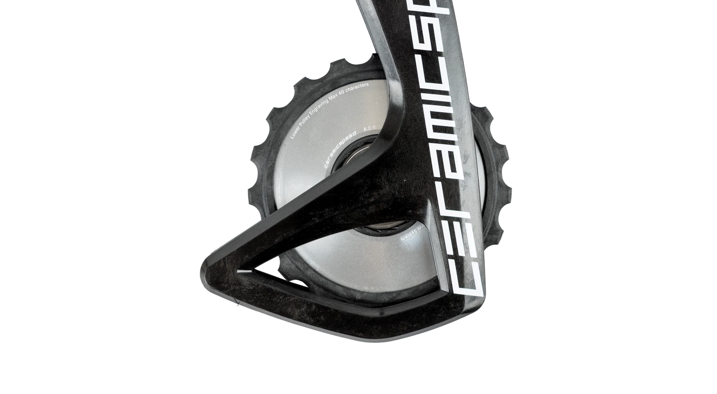 OSPW RS ALPHA for Shimano 9250/8150 TEAM Logo - Silver
