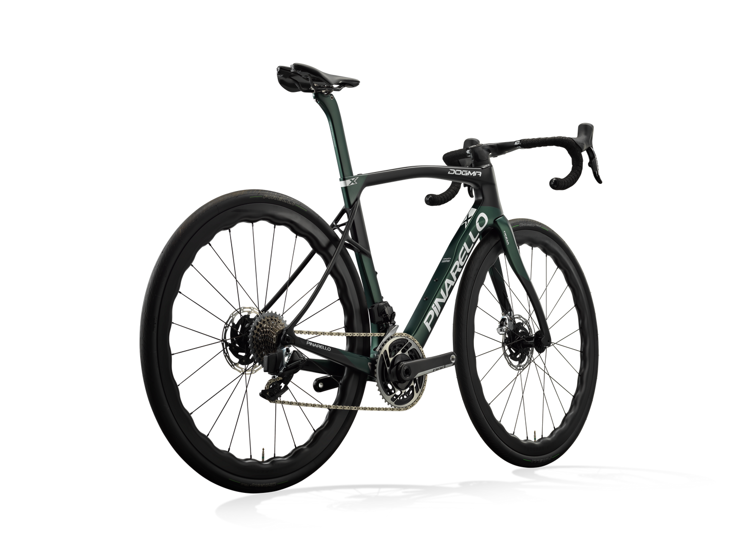 Dogma X Dura Ace Di2 Xolar Green 53 Demo Bike