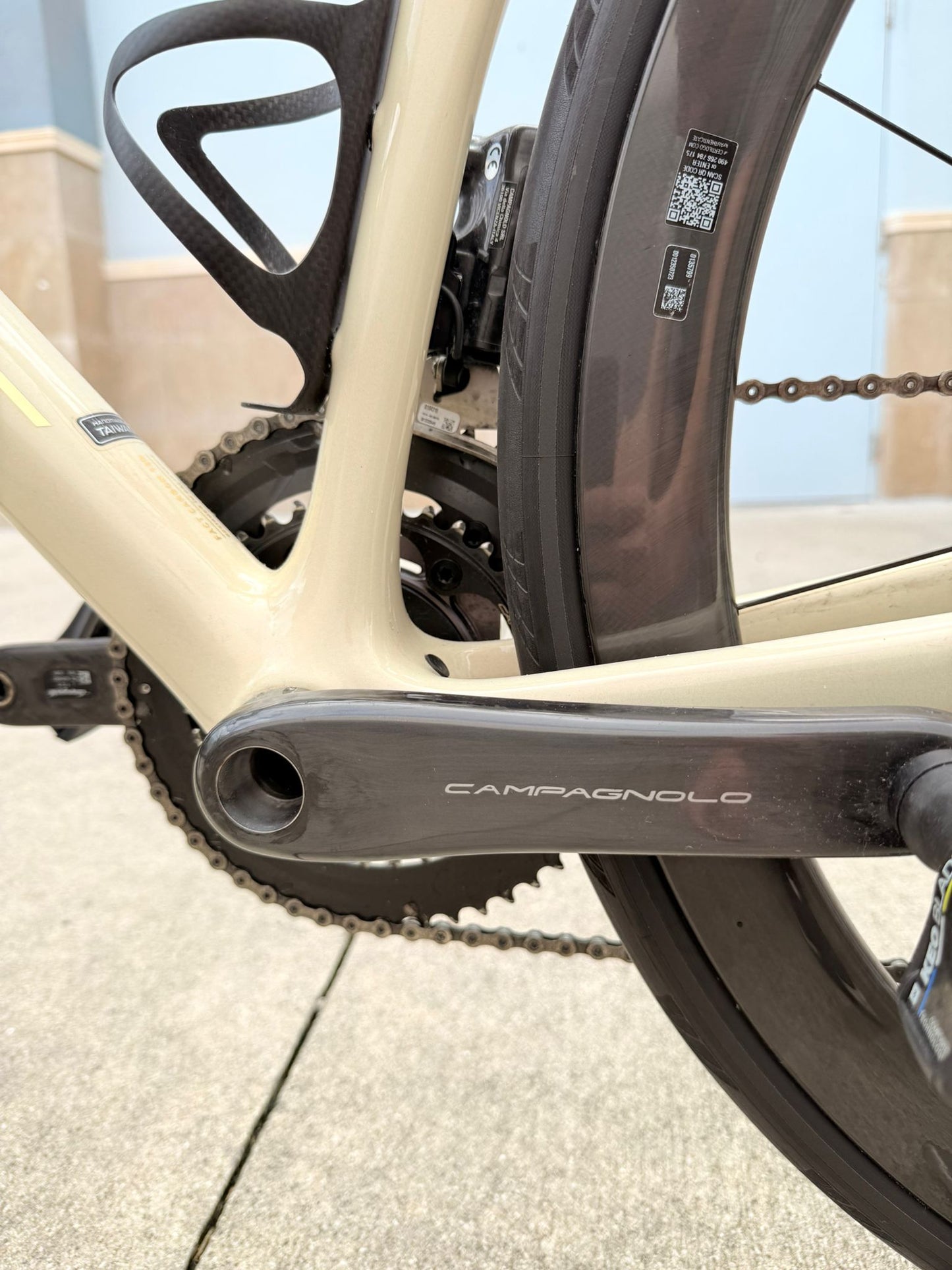 Specialized Tarmac S works SL7 2023 Custom Campagnolo EPS W/Power Meter Bora Ultra Wheelset Ceramic speed 54cm Pre-Owned