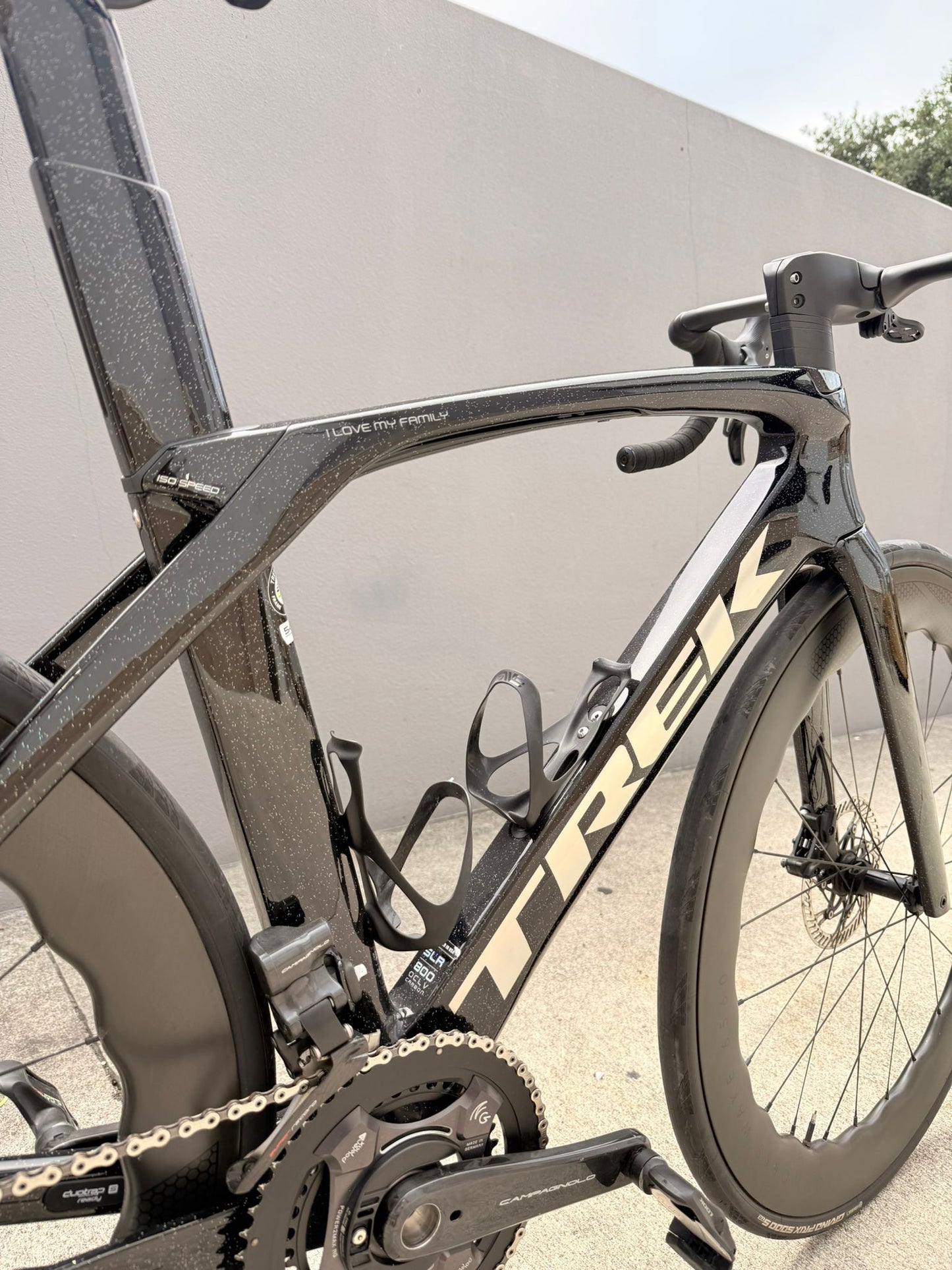 Trek Madone SLR Campagnolo EPS w/ power meter Princeton wake 6560 wheelset ceramic speed 54cm Pre-Owned