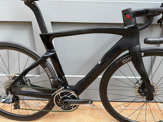 2023 Dogma F Sram red AXS DT swiss PRC 1400 wheelset size 51.5 color BOB Pre-Owned