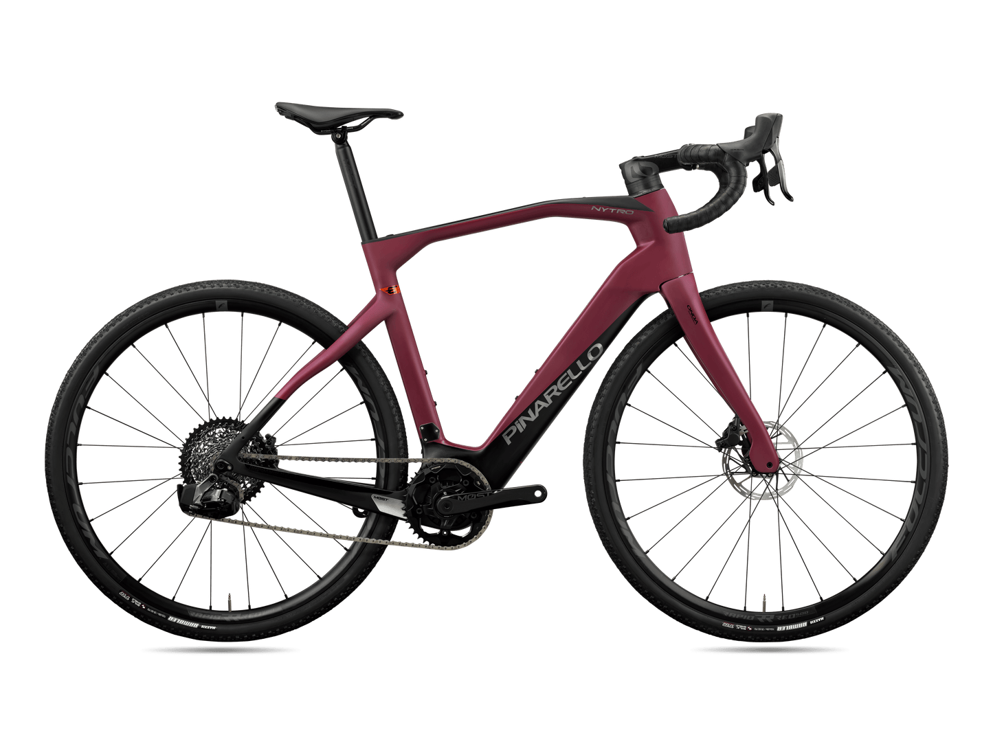 Nytro E7 Gravel - Sram Force AXS Italian Wine 46 Demo Bike