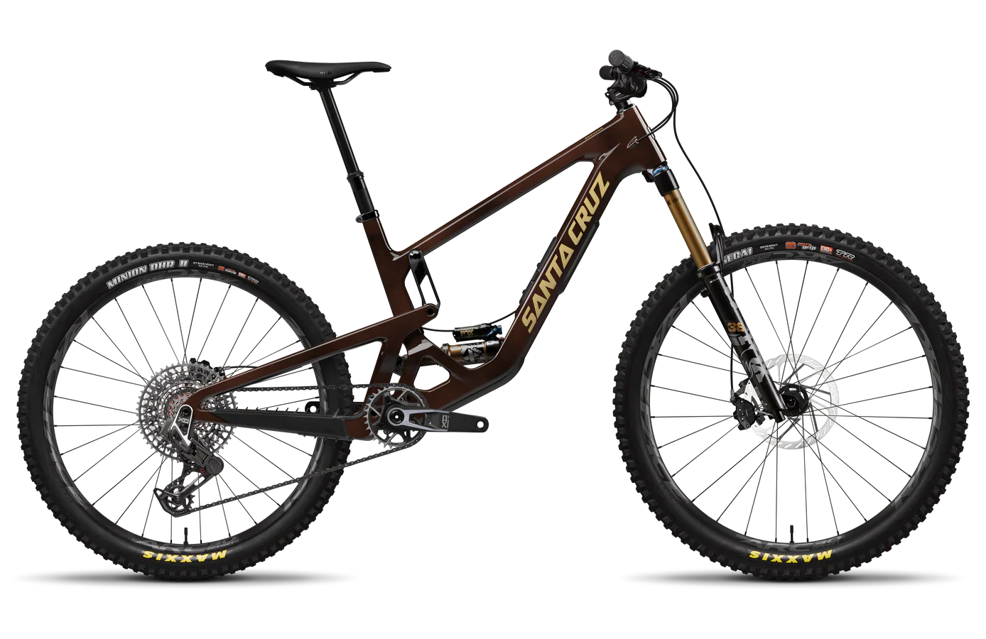 SANTA CRUZ BRONSON 5 CC MX 25 LG ROOTBEER XOAXS