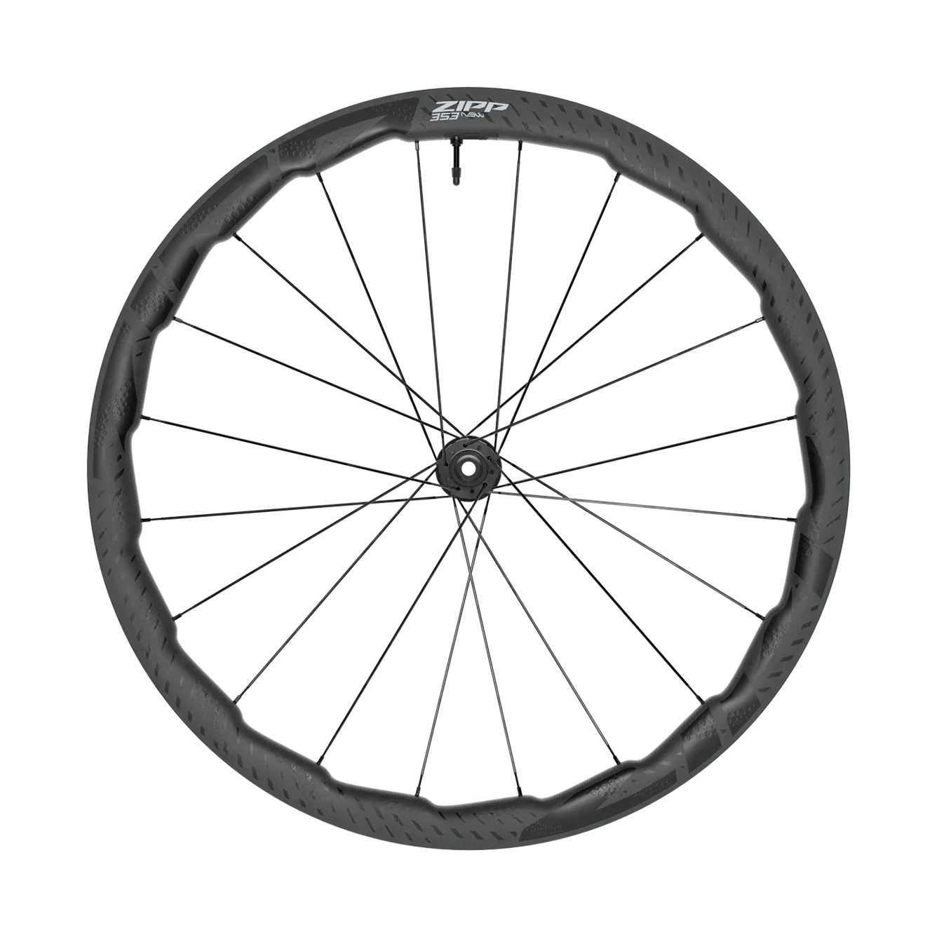 Zipp 353 NSW Front Wheel - 700, 12 x 100mm, Center-Lock, Tubeless, Carbon, w/ Wheel Sensor, B1