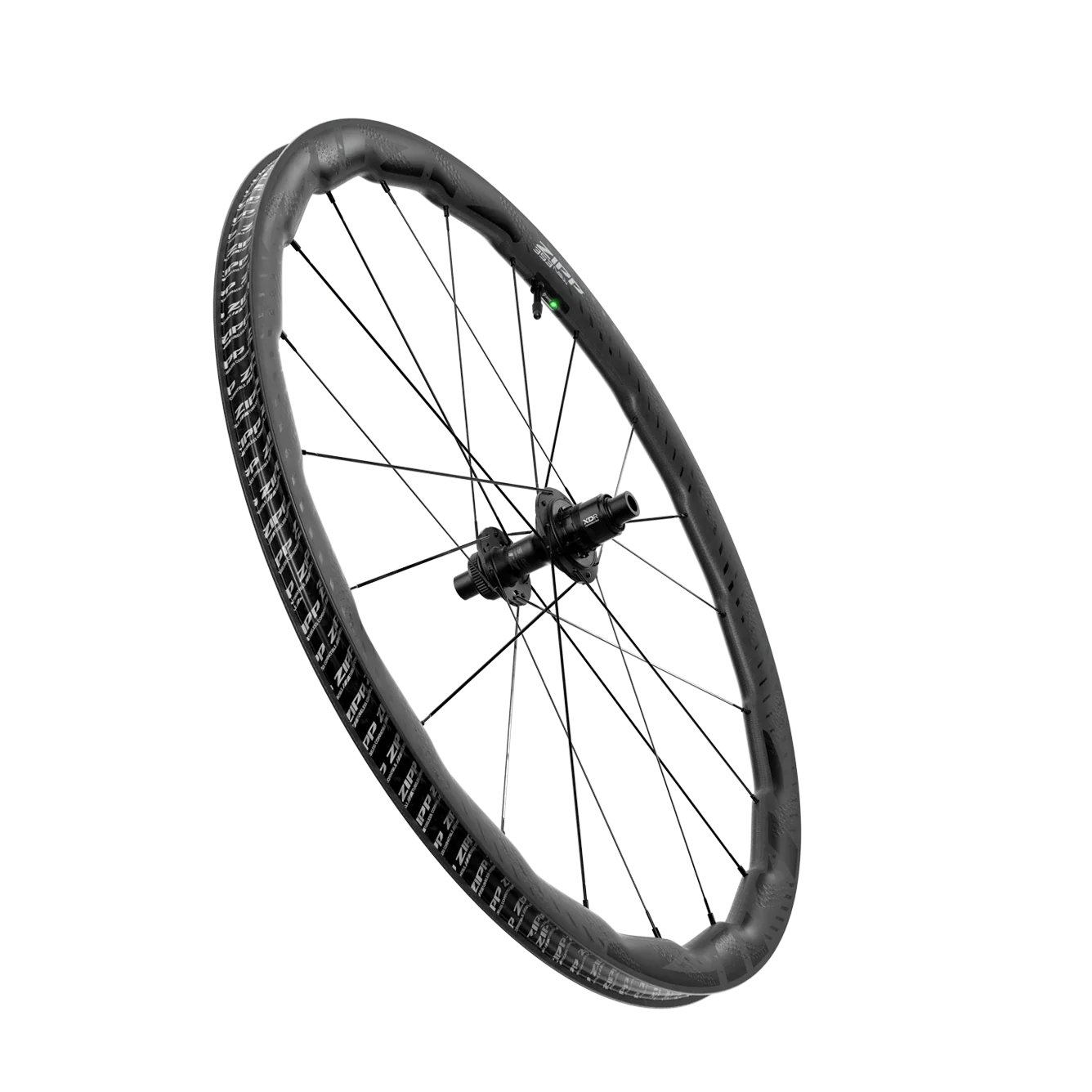 Zipp 353 NSW Front Wheel - 700, 12 x 100mm, Center-Lock, Tubeless, Carbon, w/ Wheel Sensor, B1