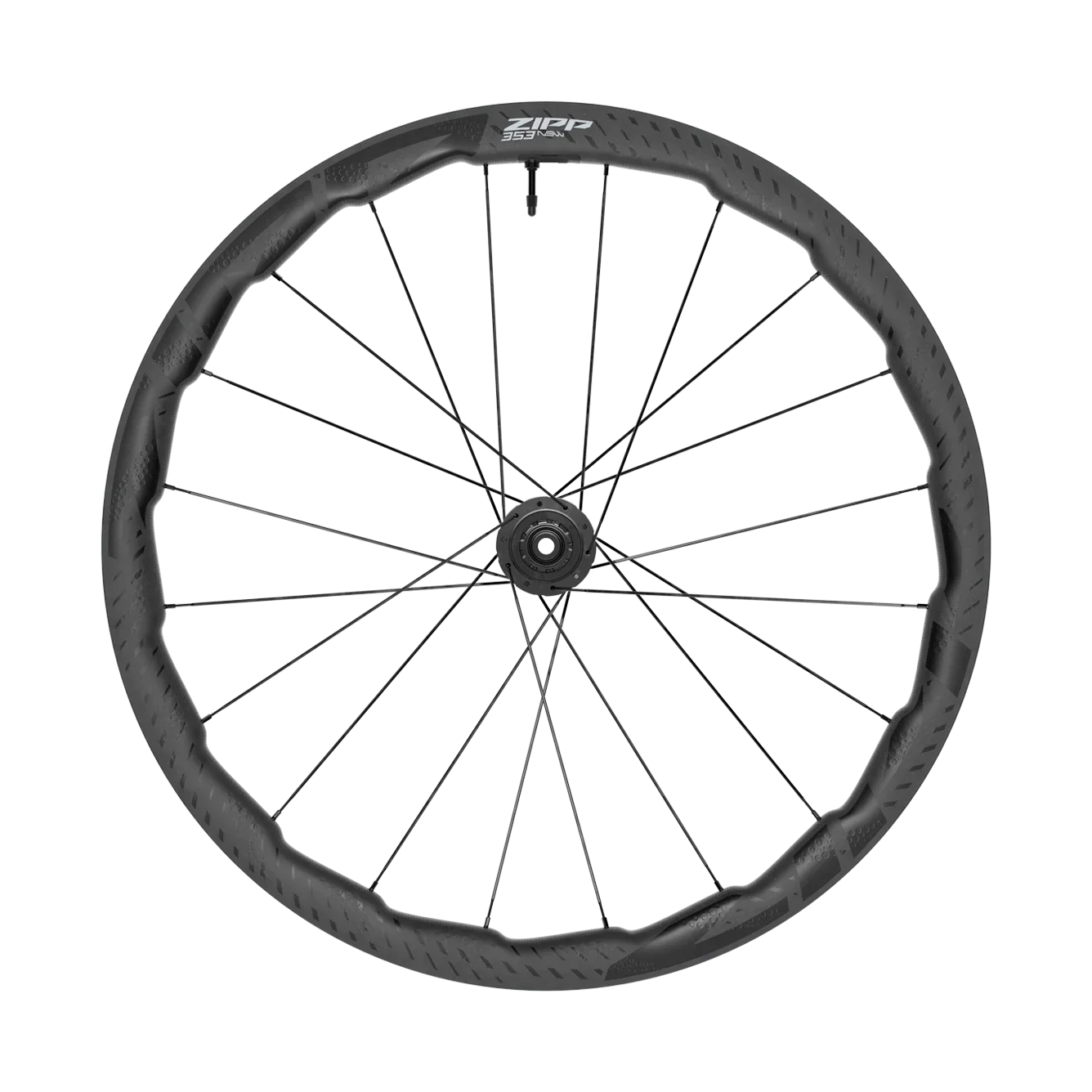 Zipp 353 NSW Front Wheel - 700, 12 x 100mm, Center-Lock, Tubeless, Carbon, w/ Wheel Sensor, B1